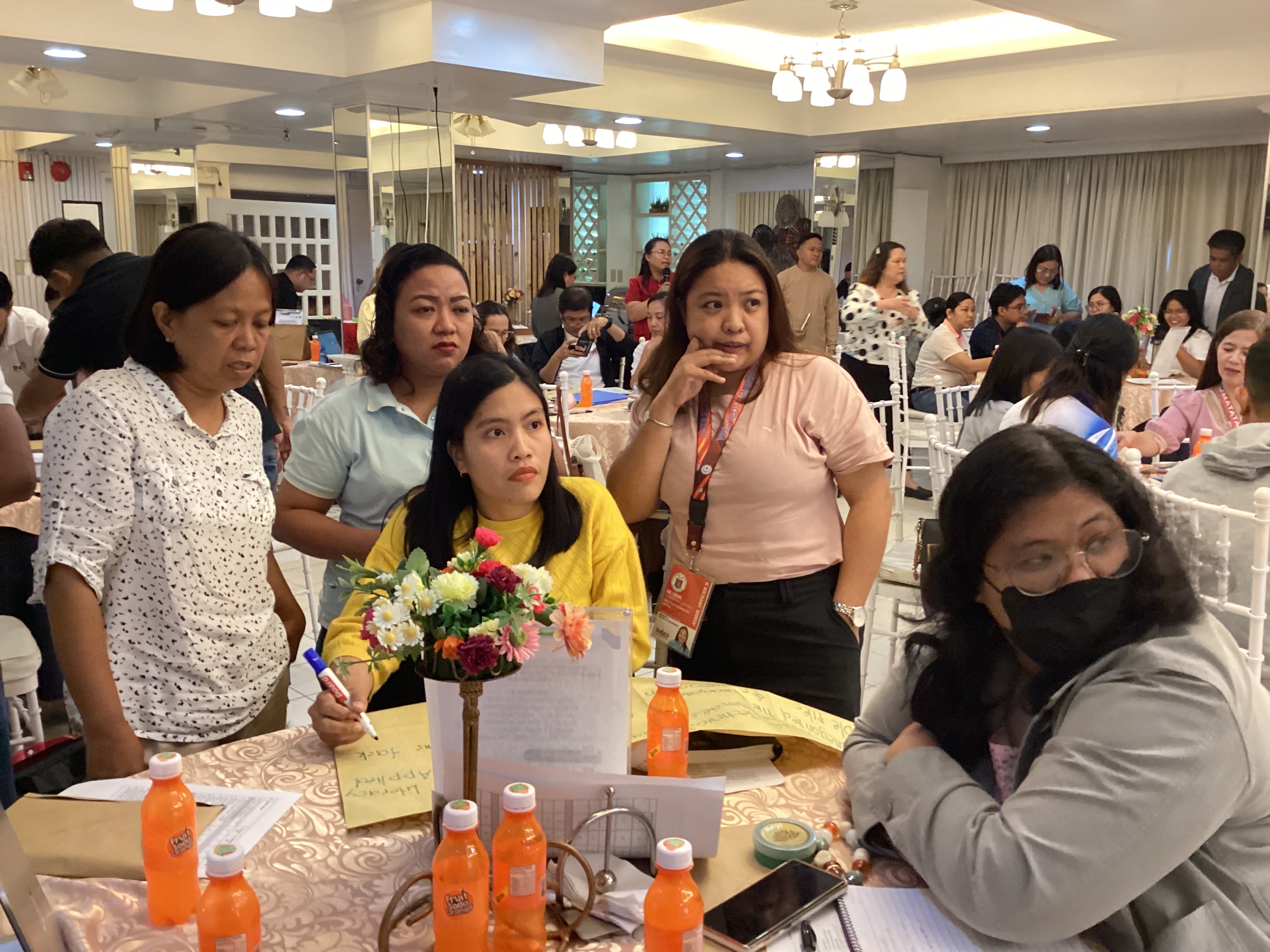 Training participants