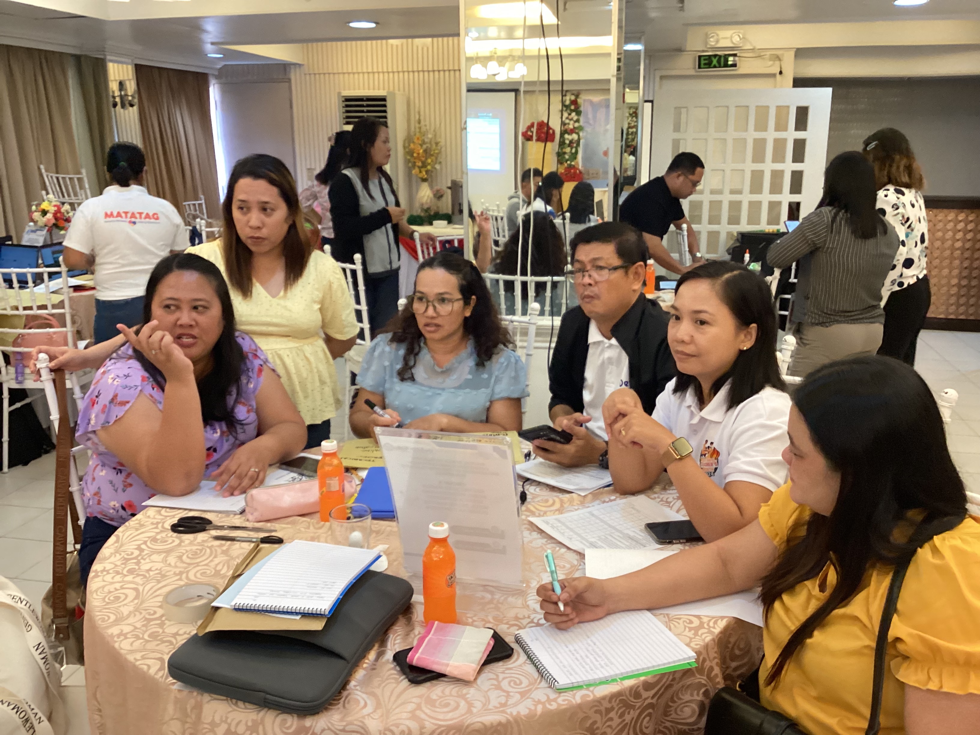 Training participants
