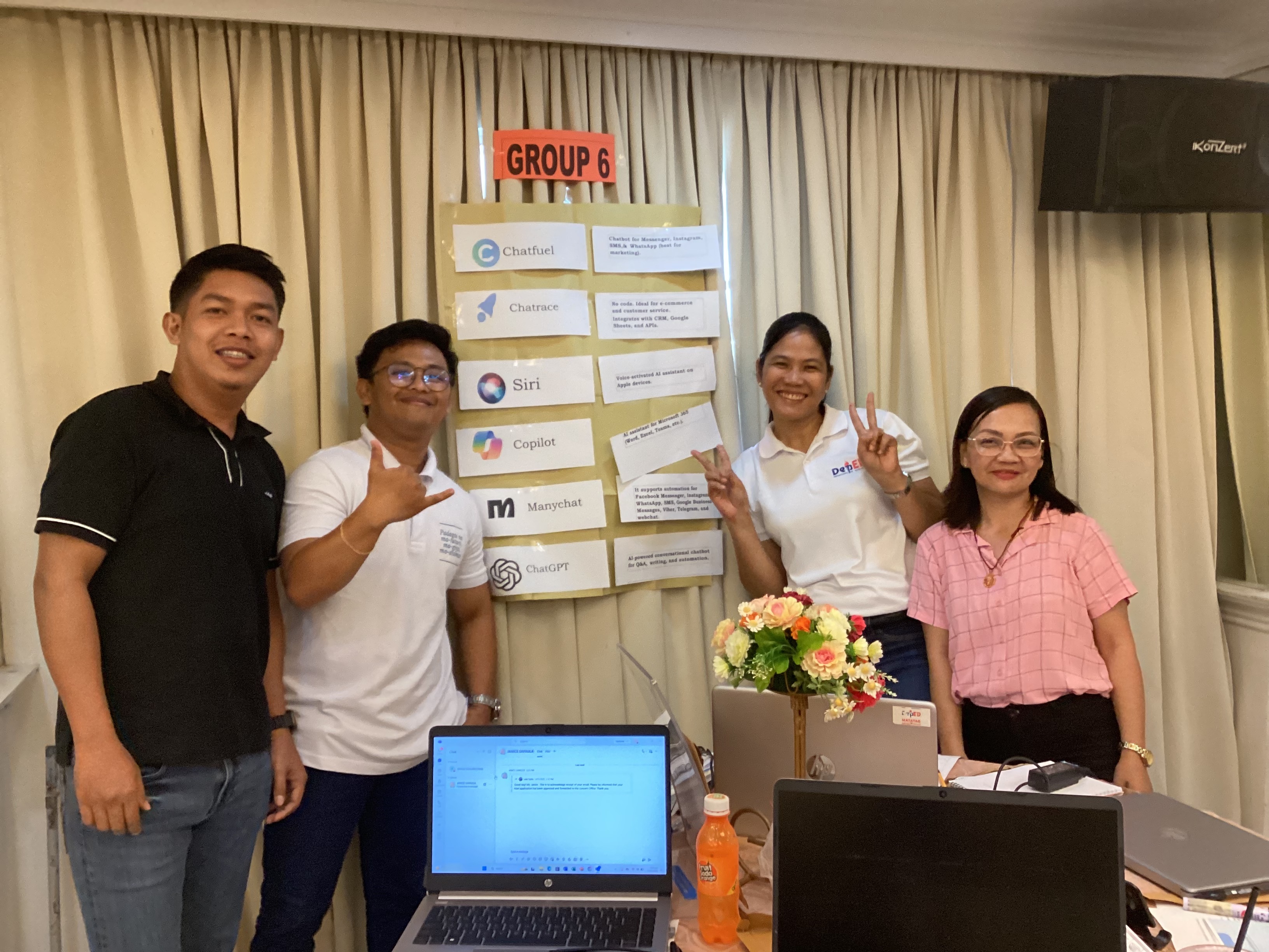 Training participants