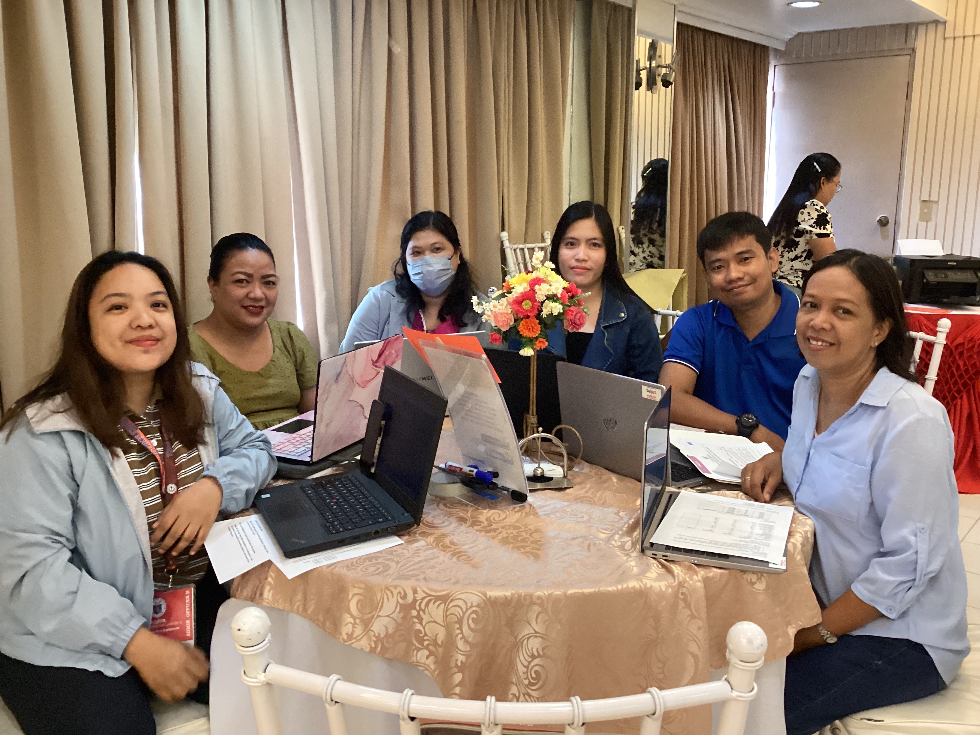 Training participants