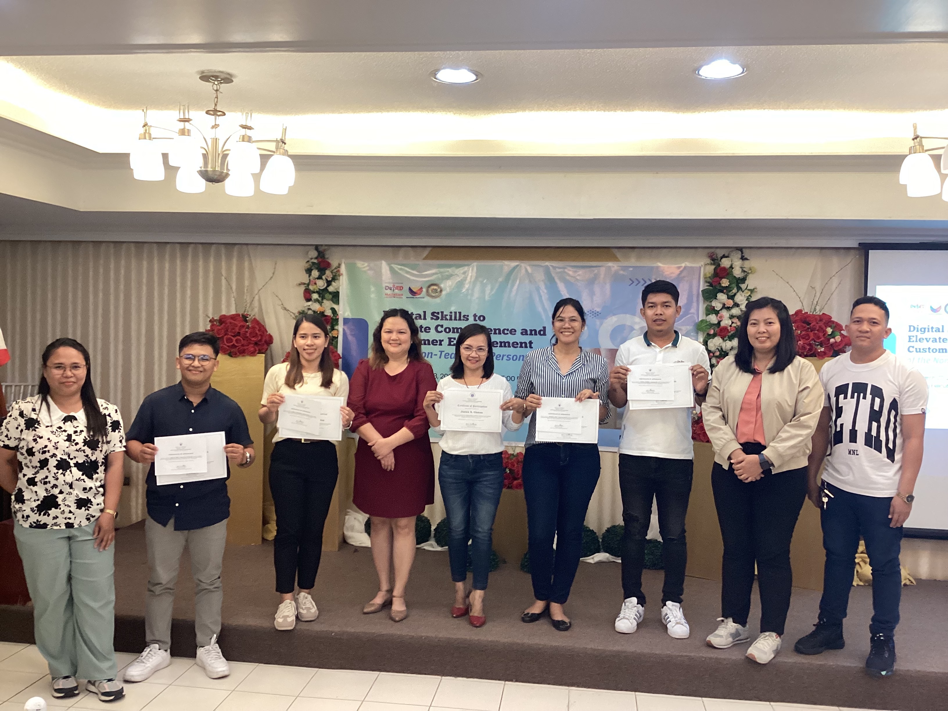 Training participants