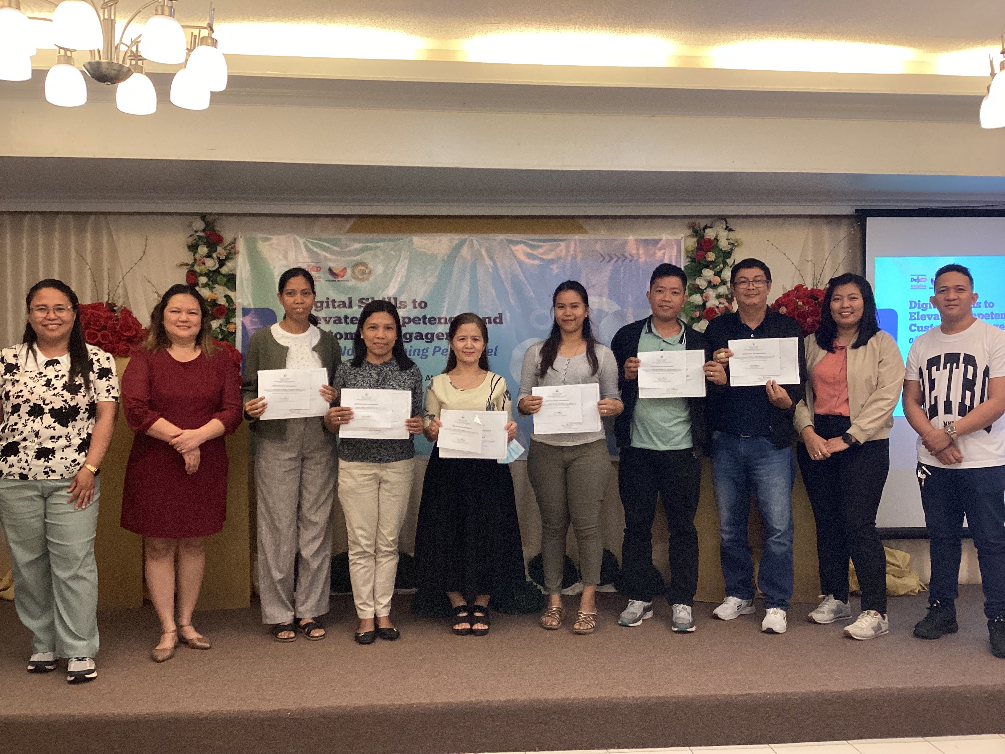 Training participants