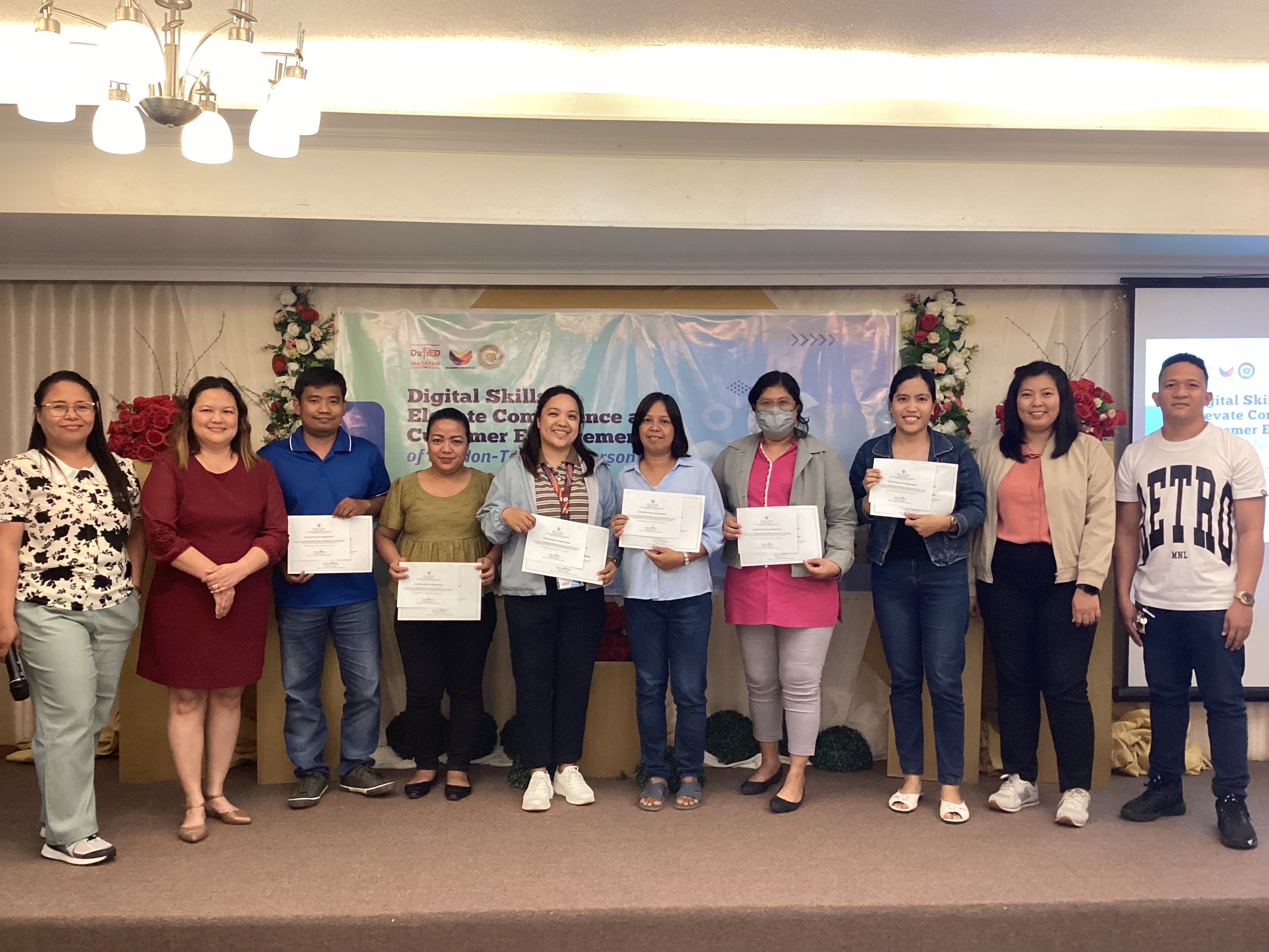 Training participants