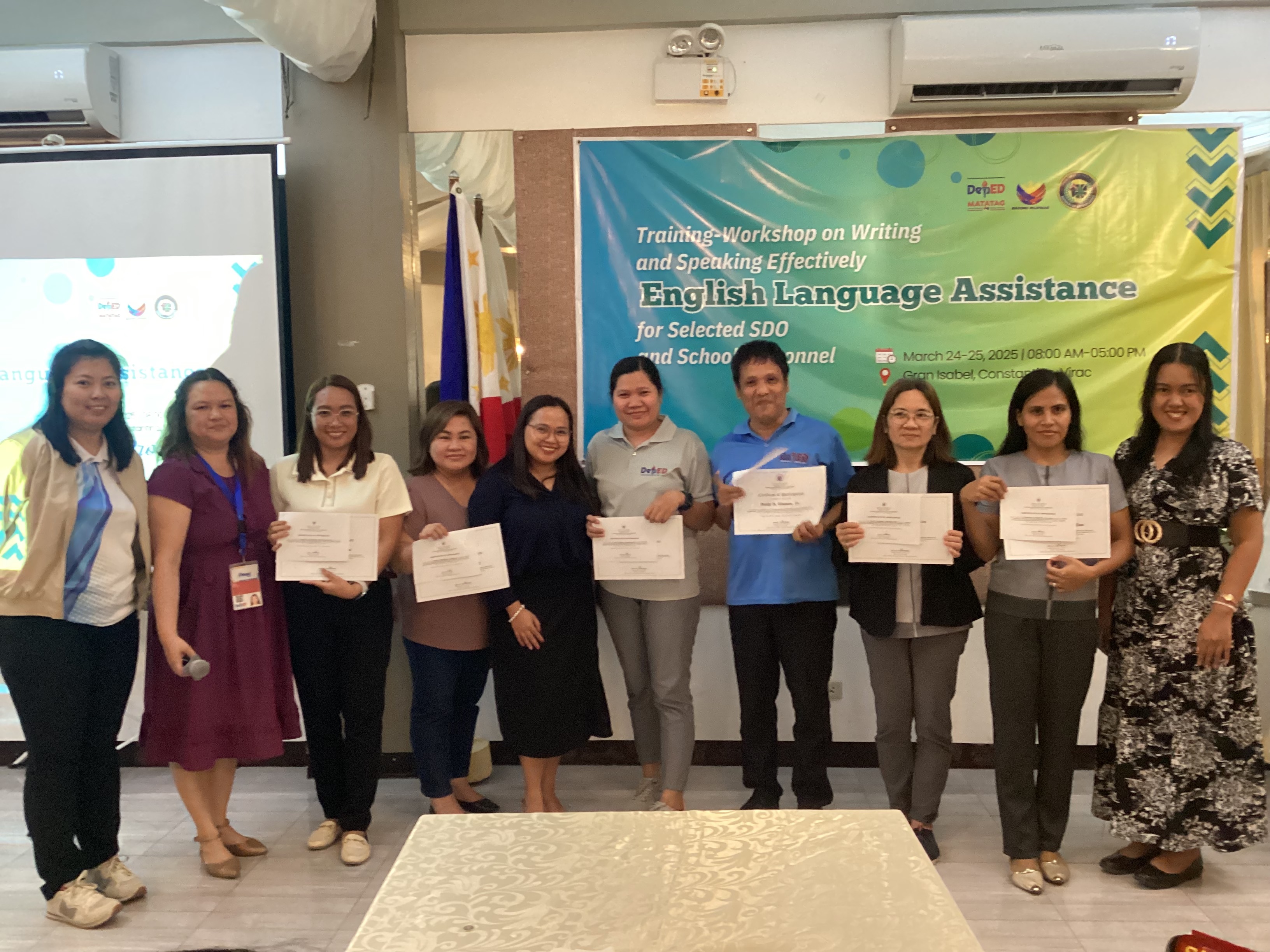 Training participants