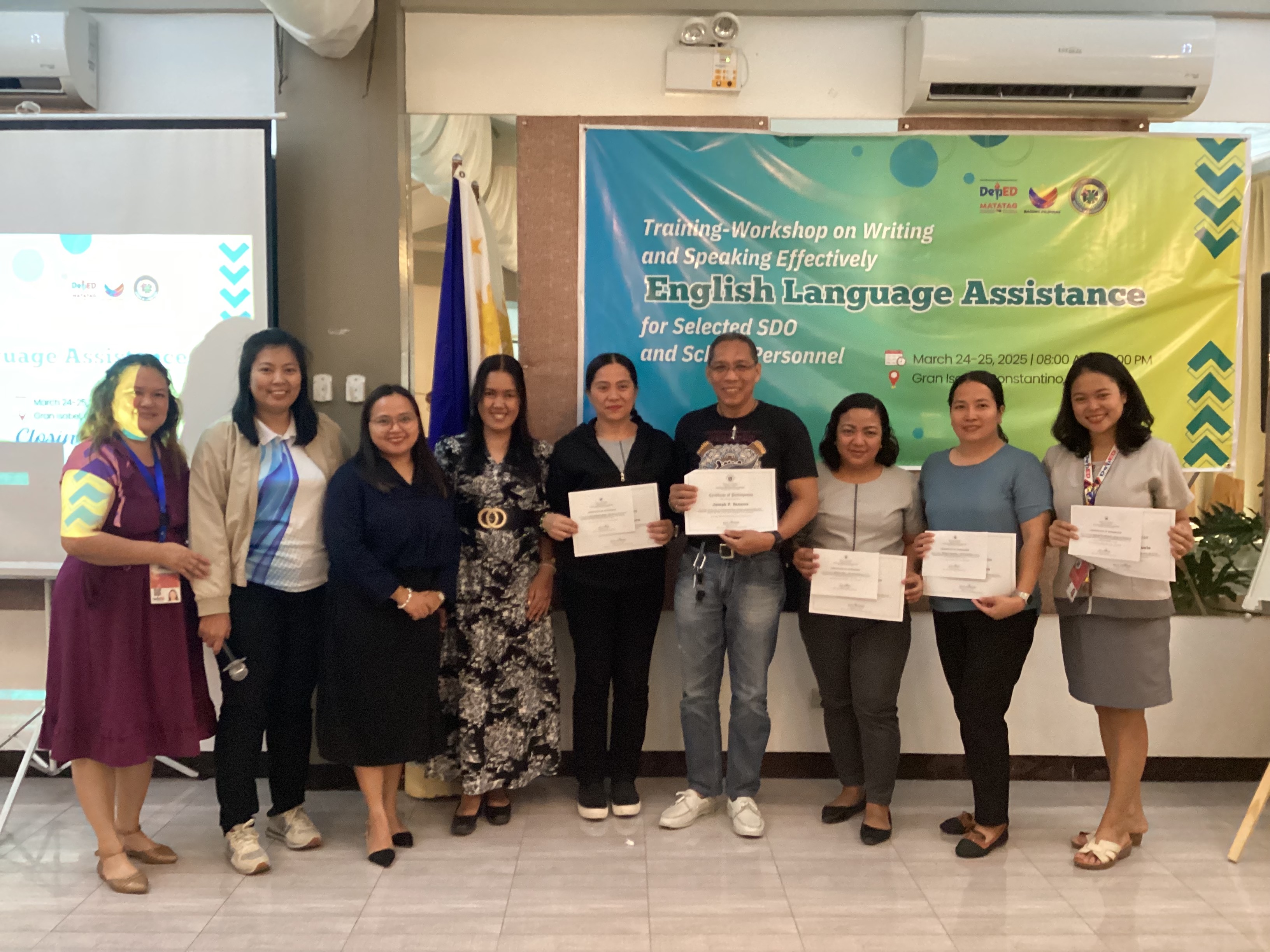Training participants