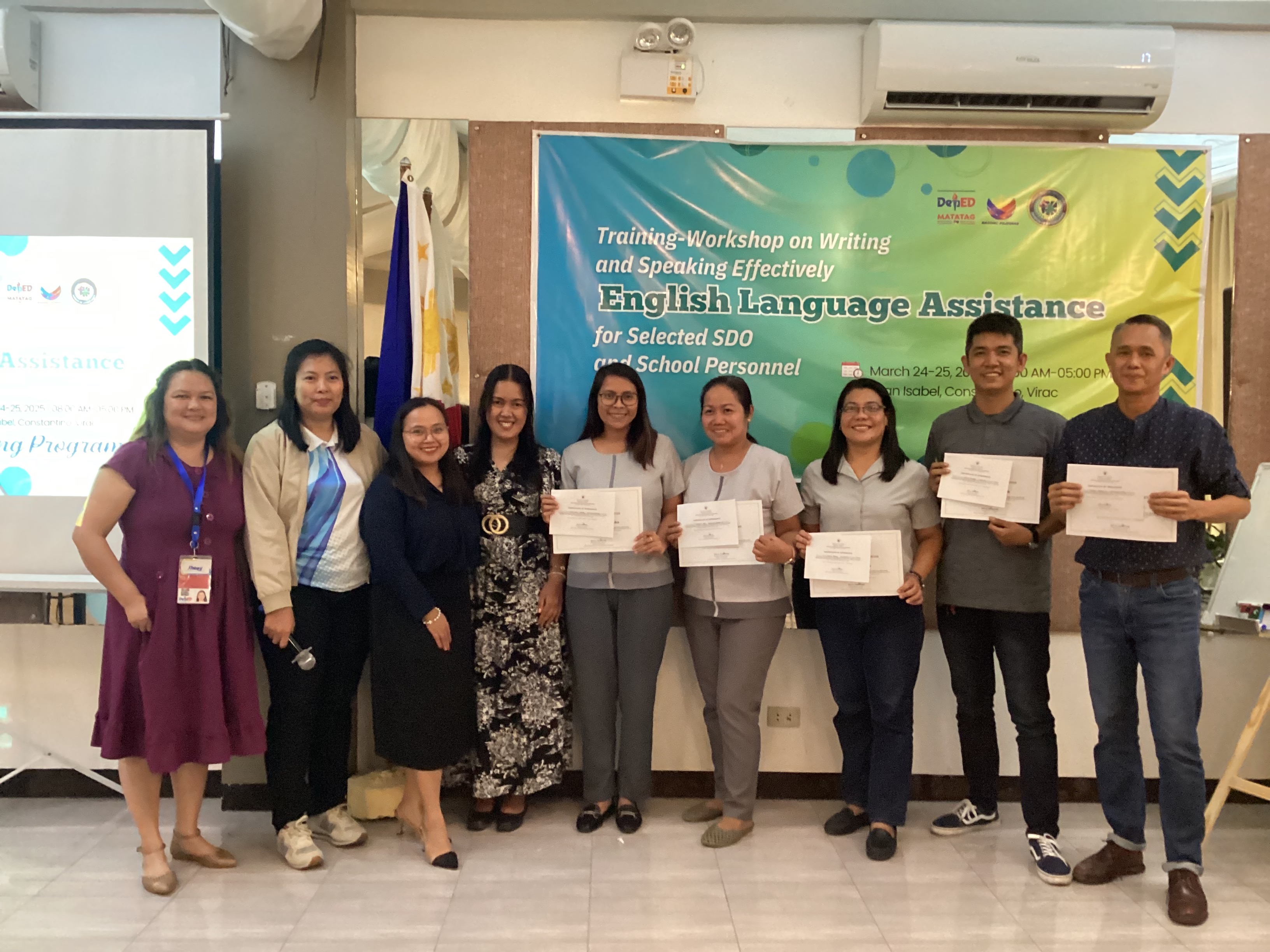 Training participants
