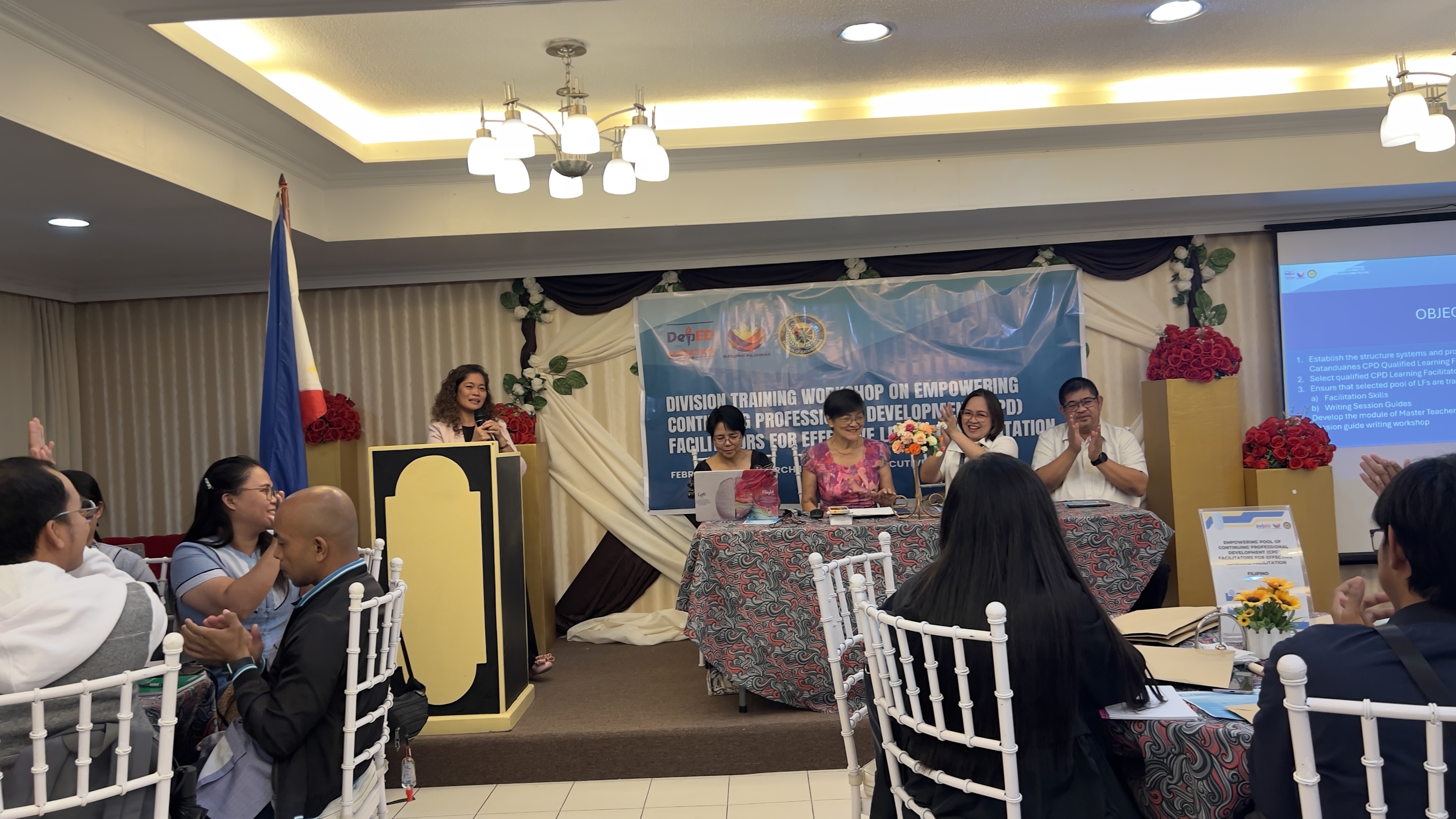 Training participants