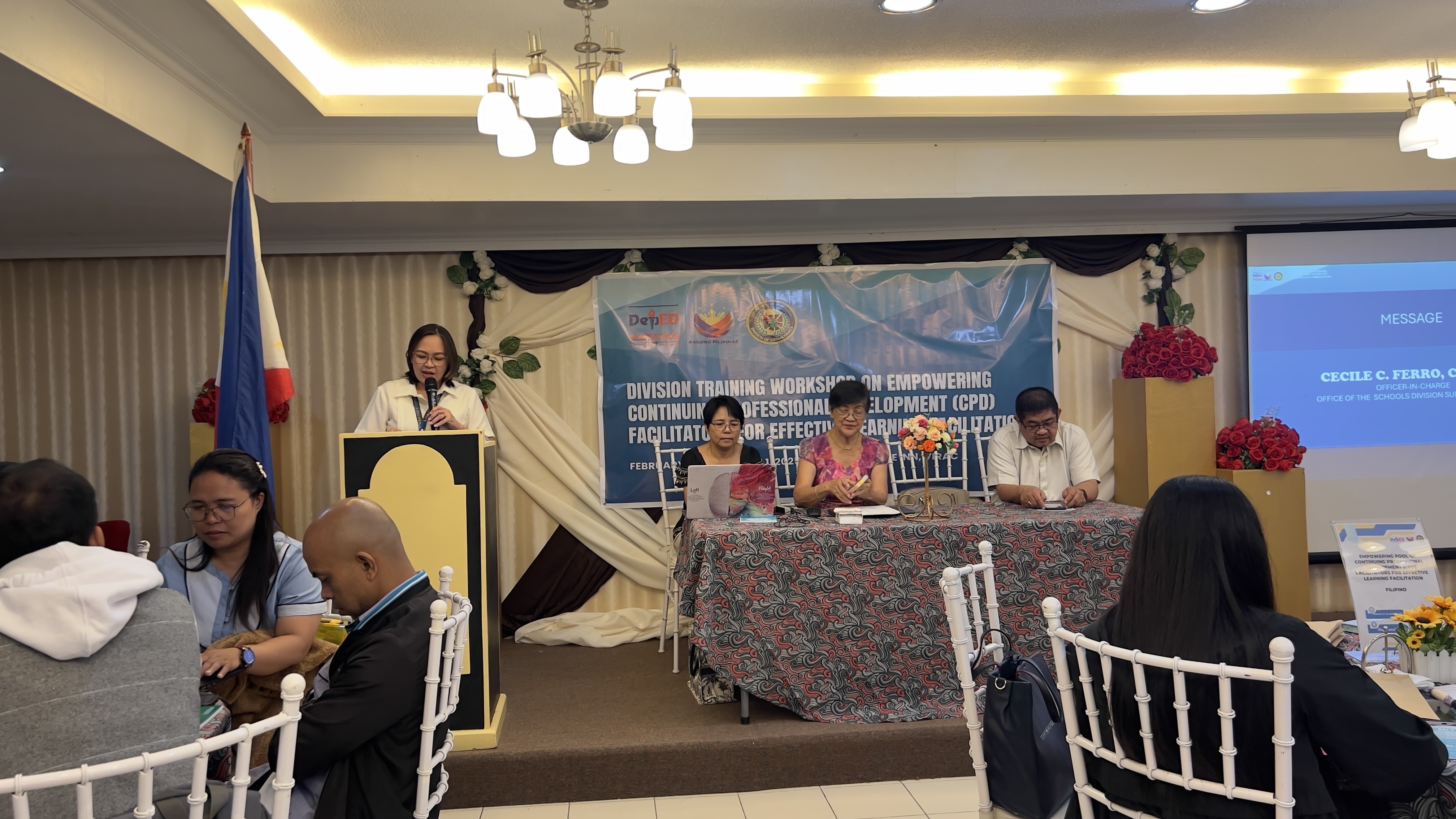 Training participants