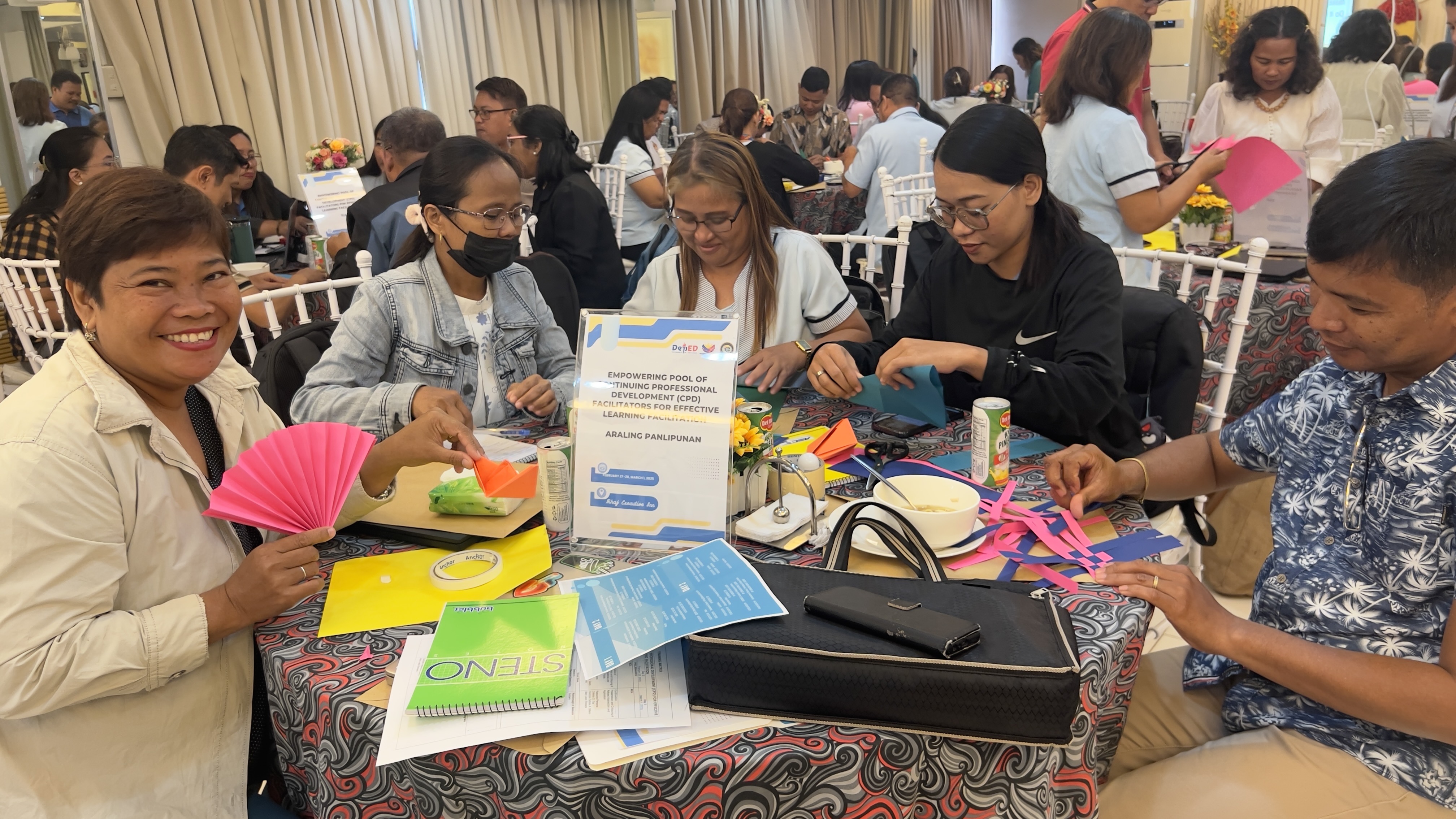Training participants