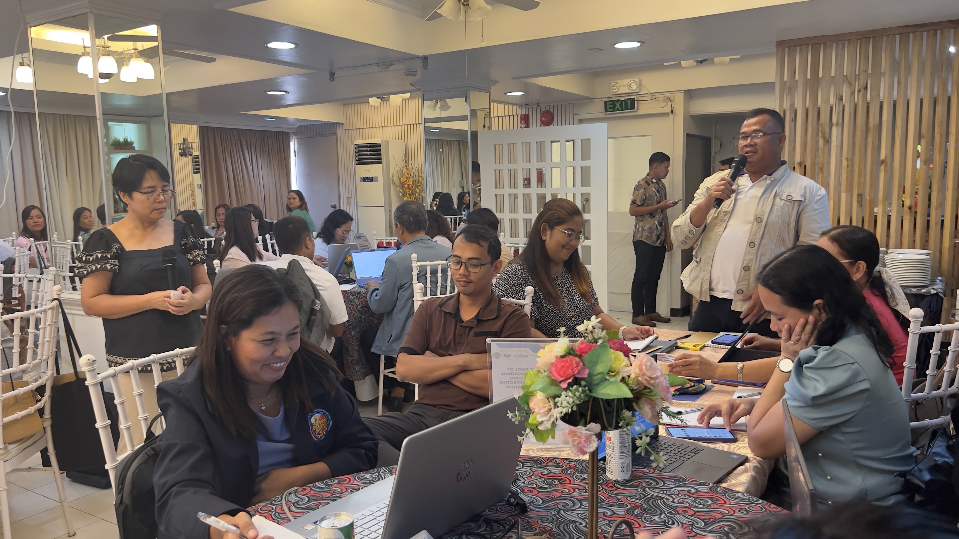 Training participants