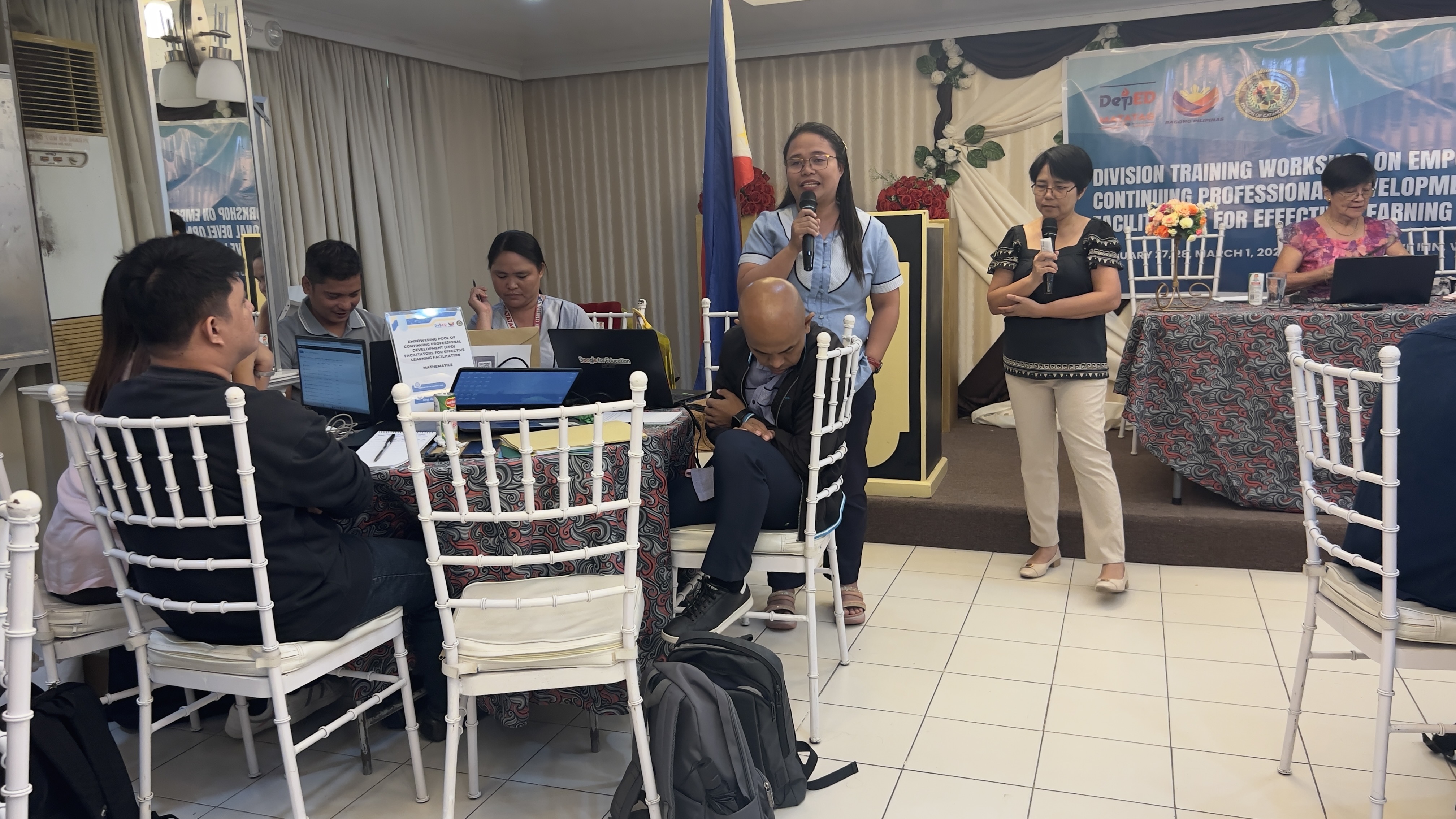 Training participants