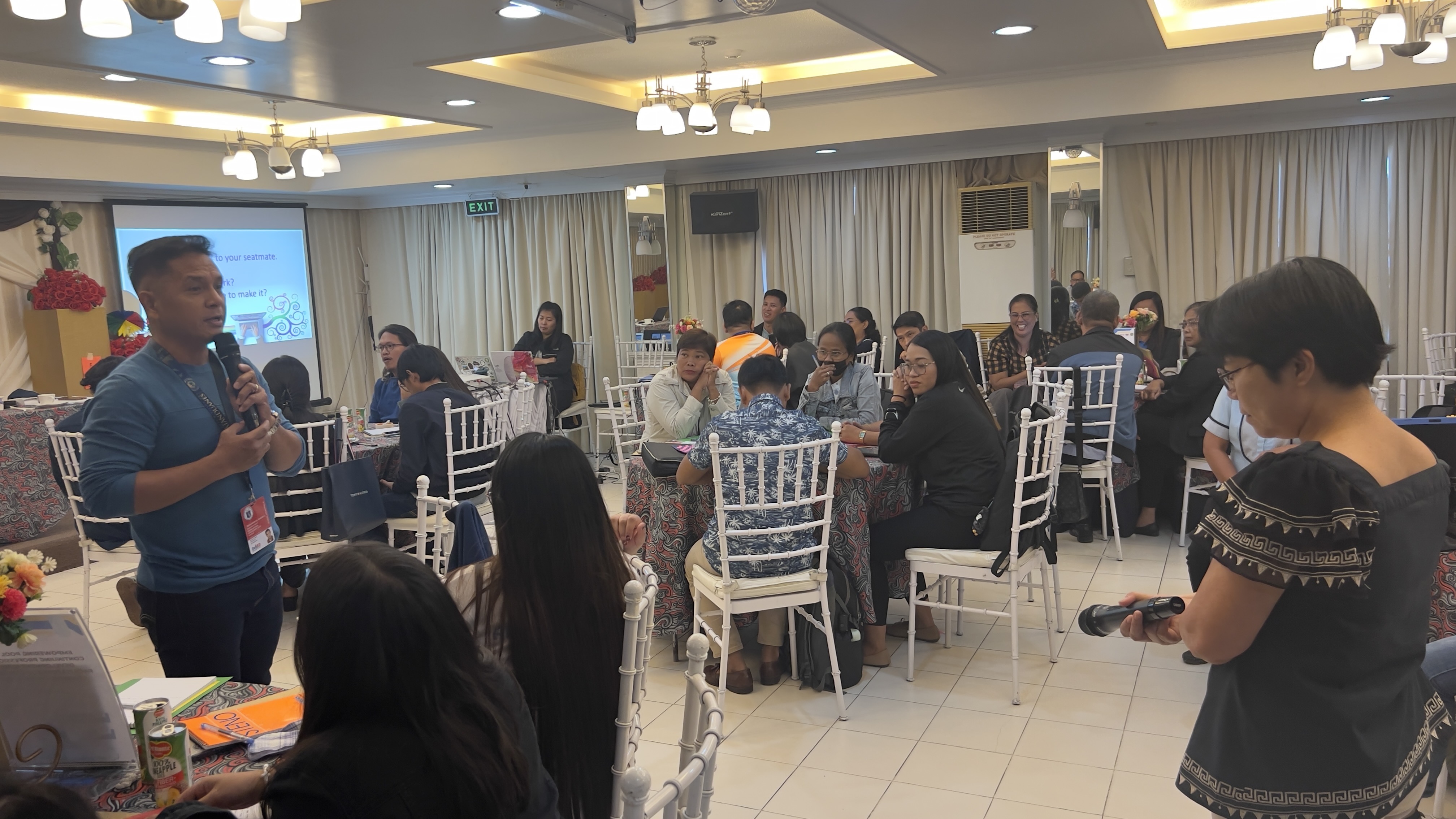 Training participants