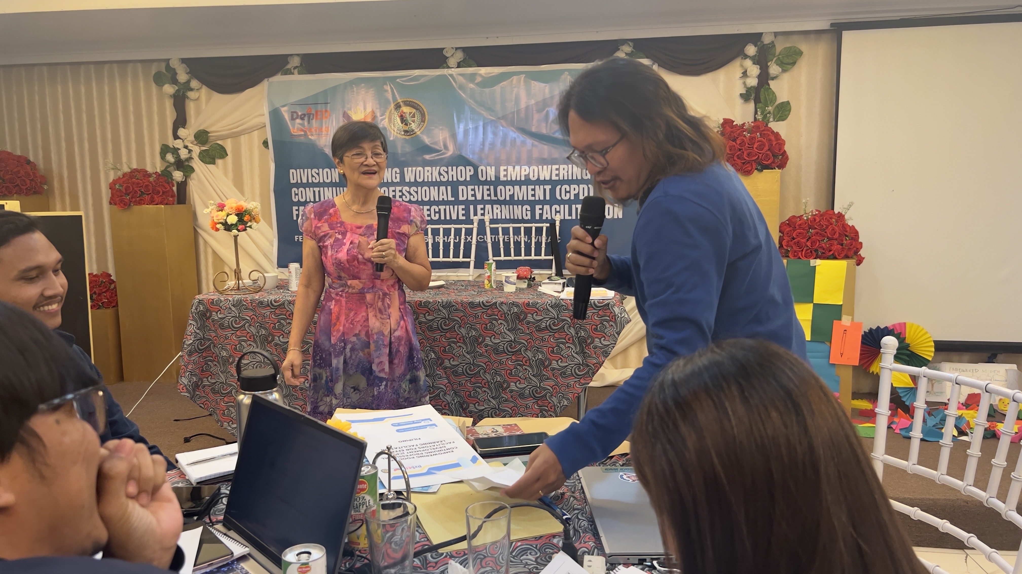 Training participants