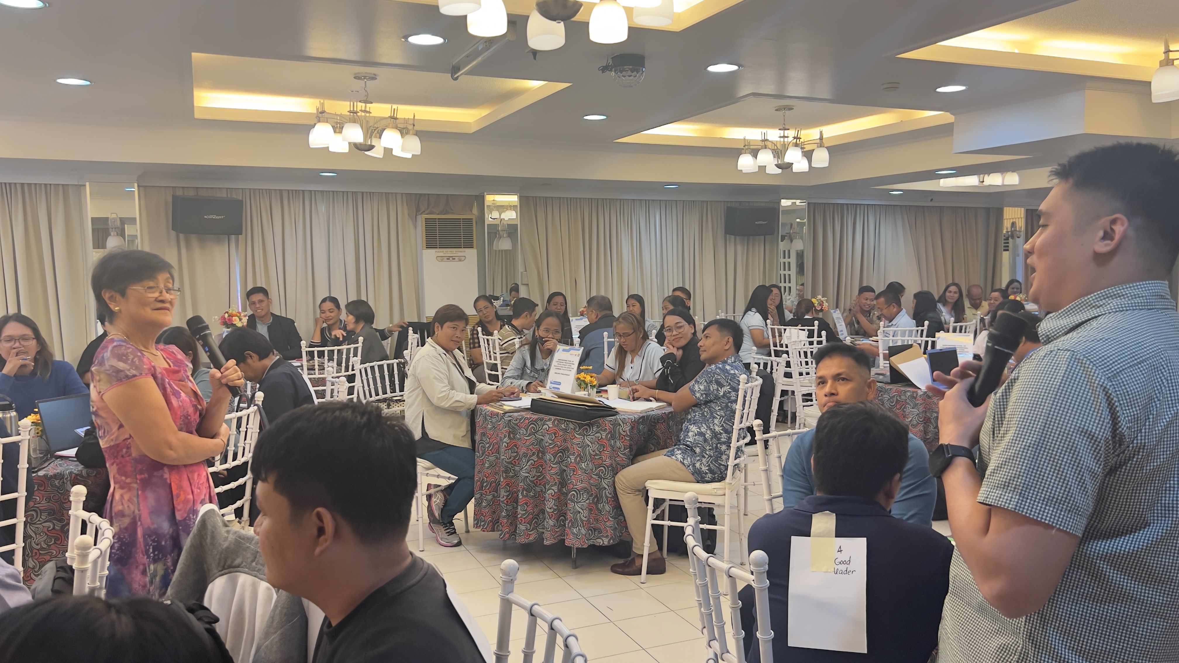 Training participants