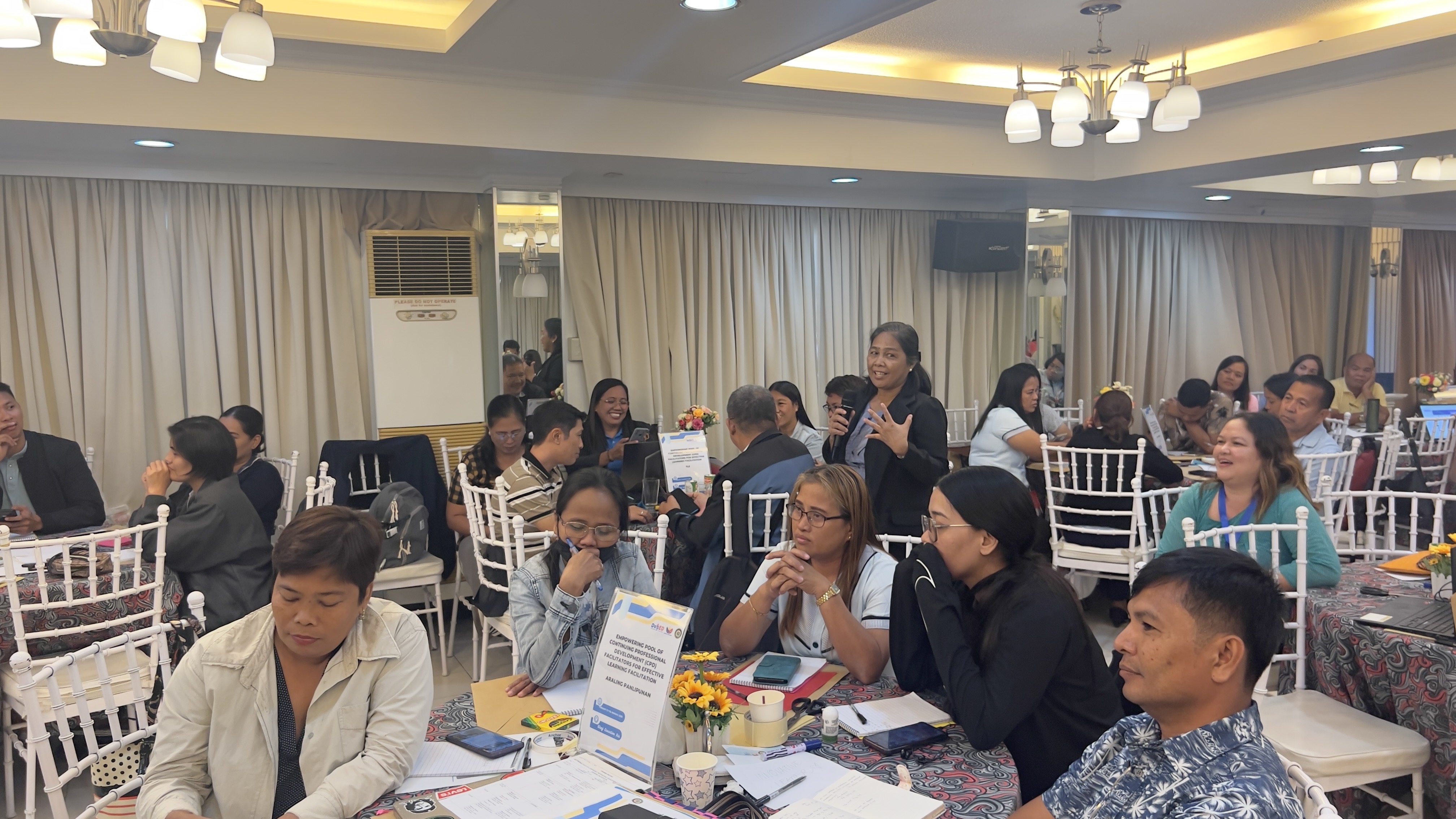 Training participants