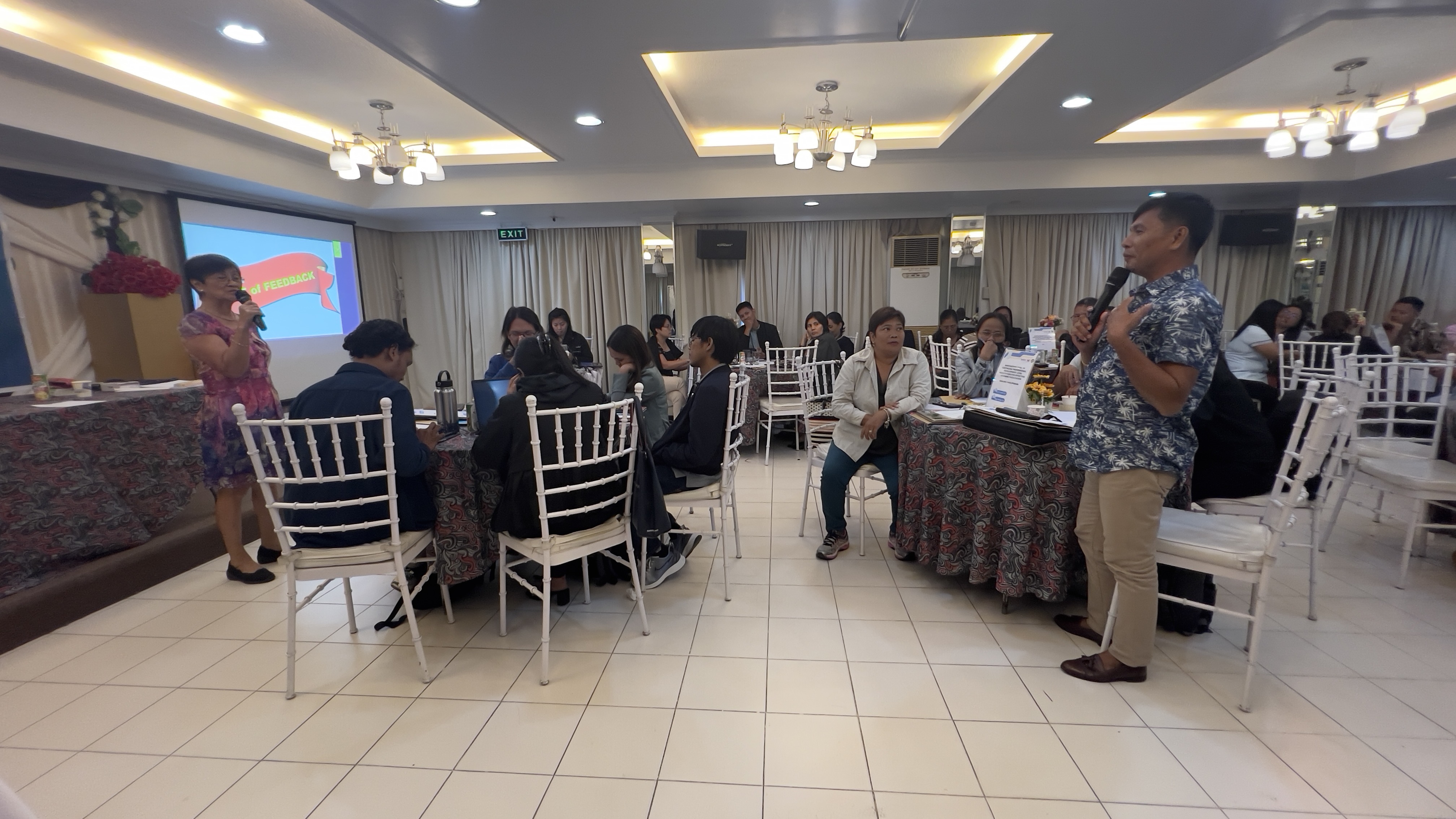 Training participants