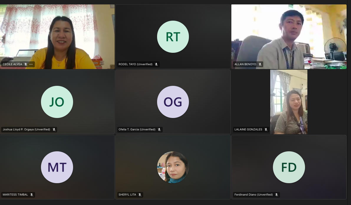 Training participants
