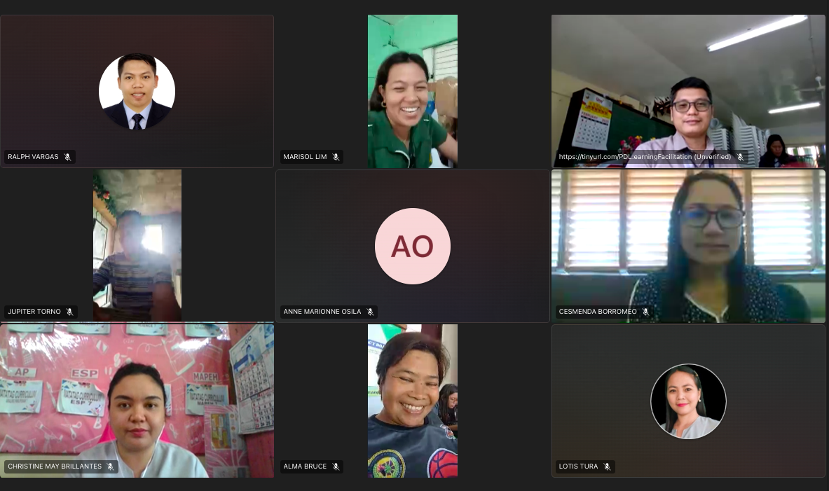 Training participants