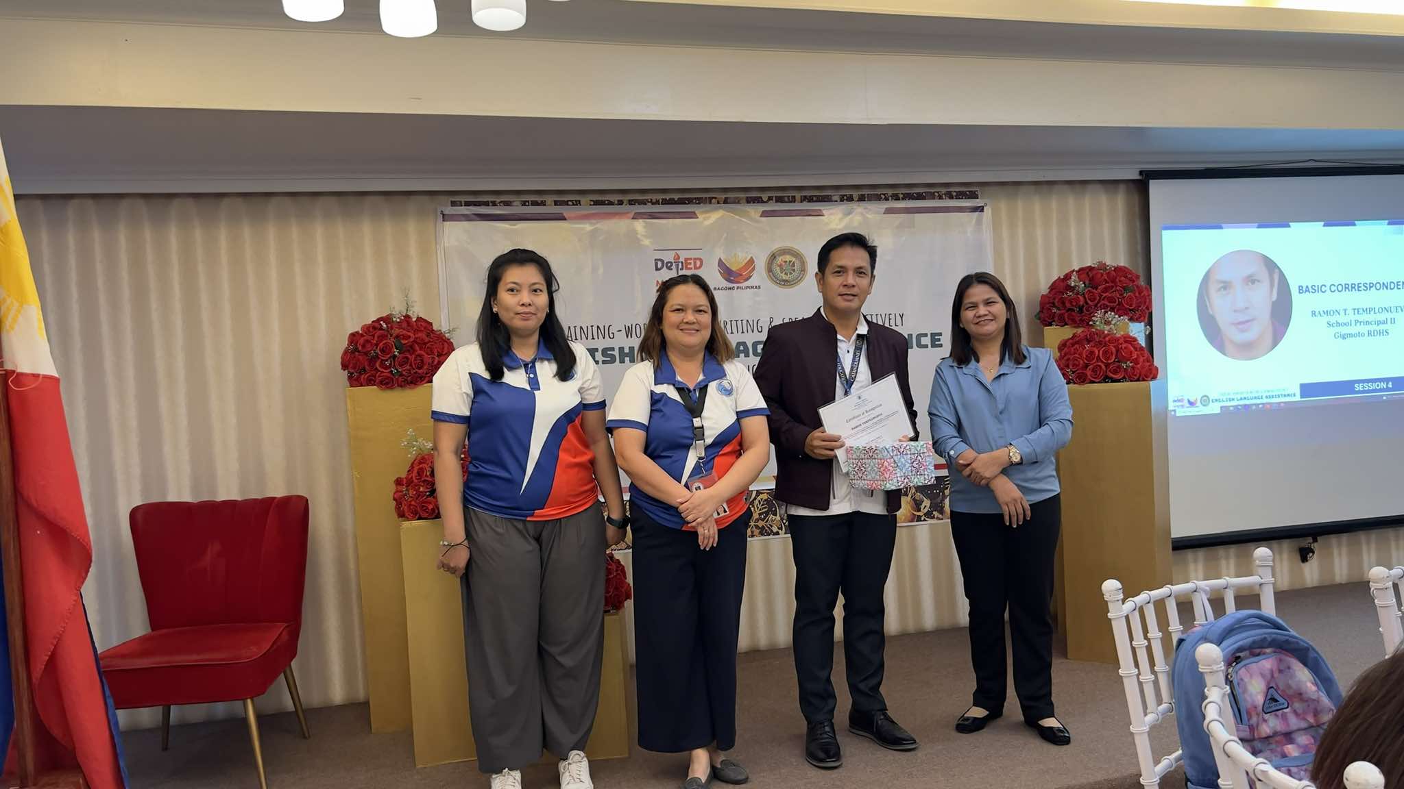 Training participants