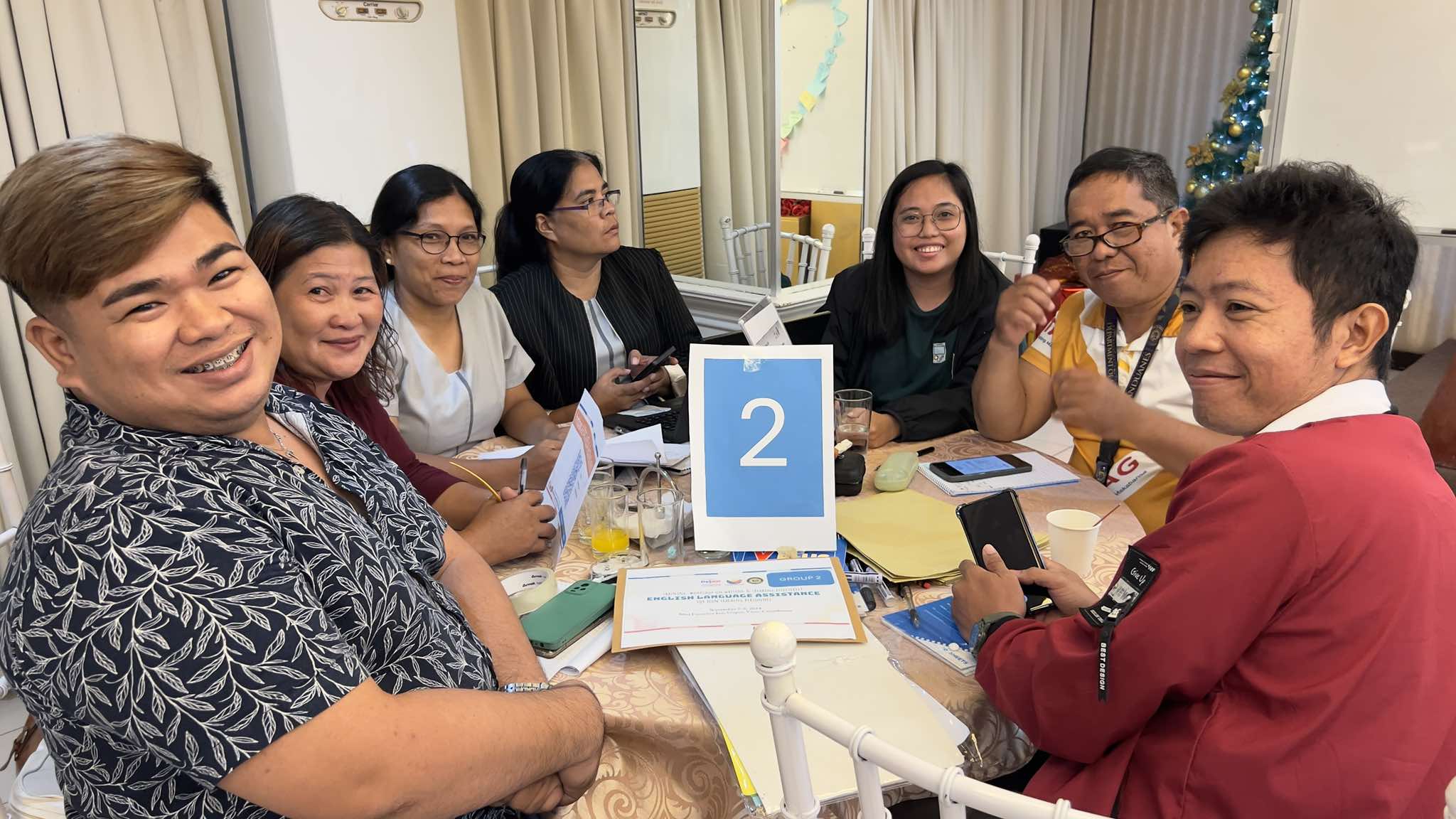 Training participants