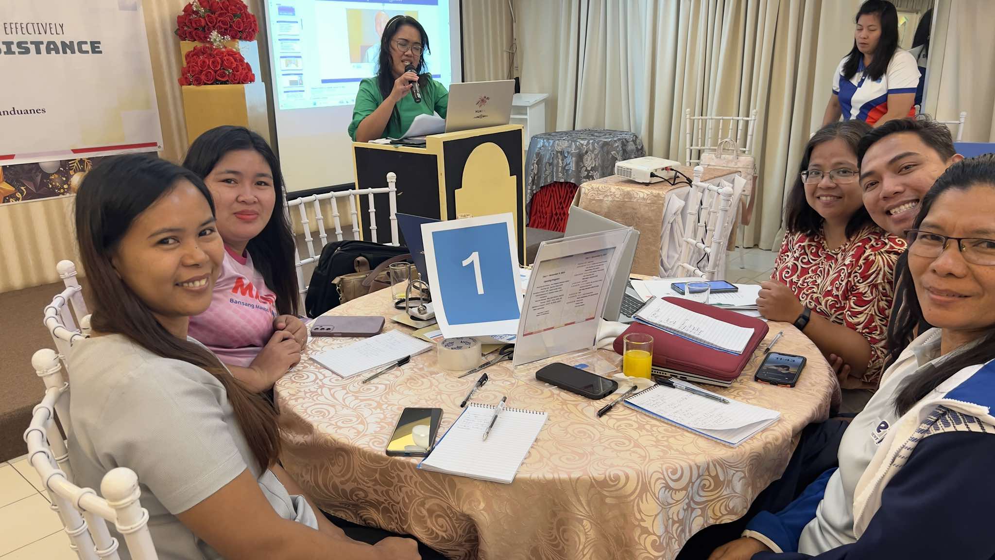Training participants