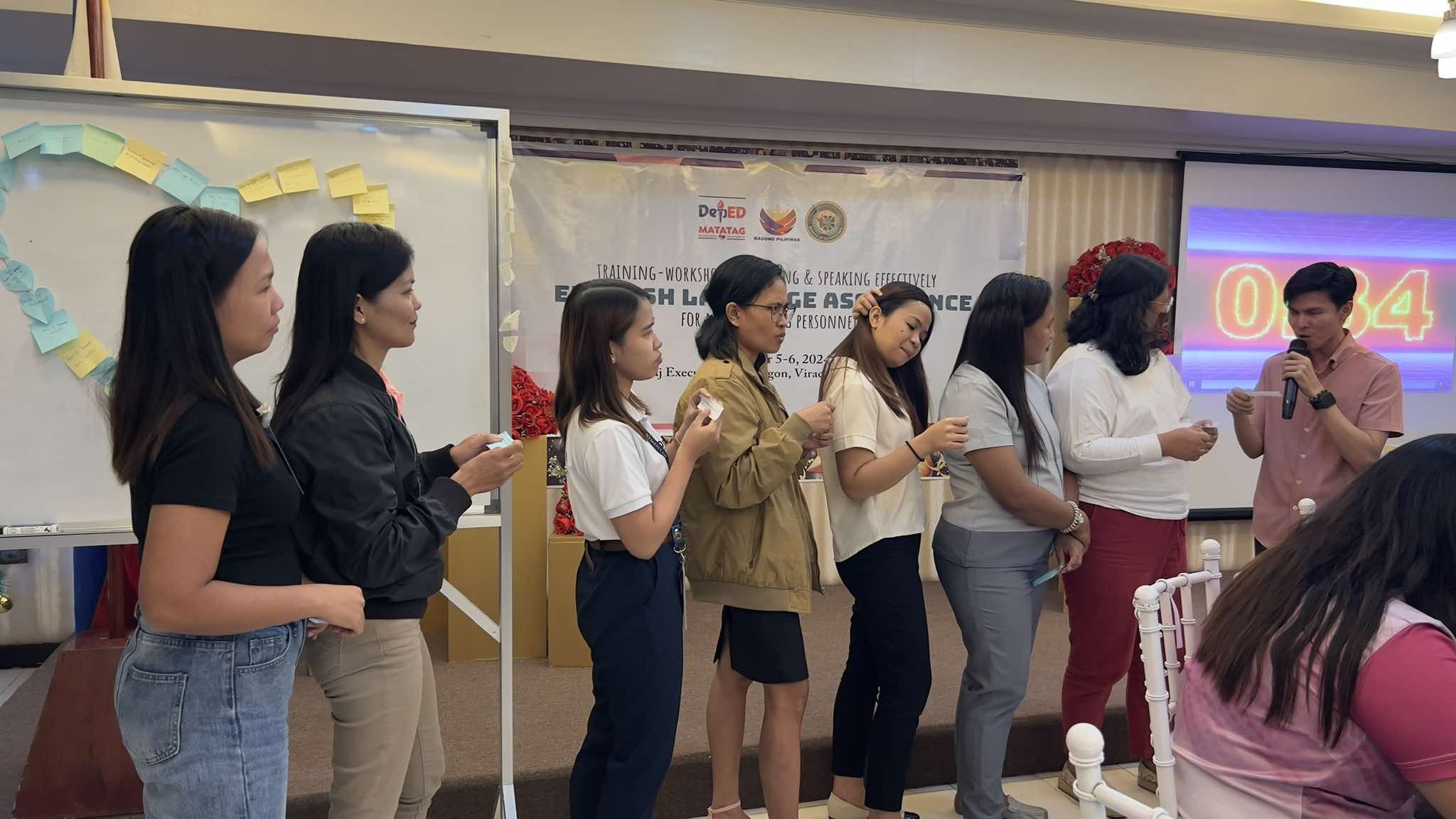 Training participants
