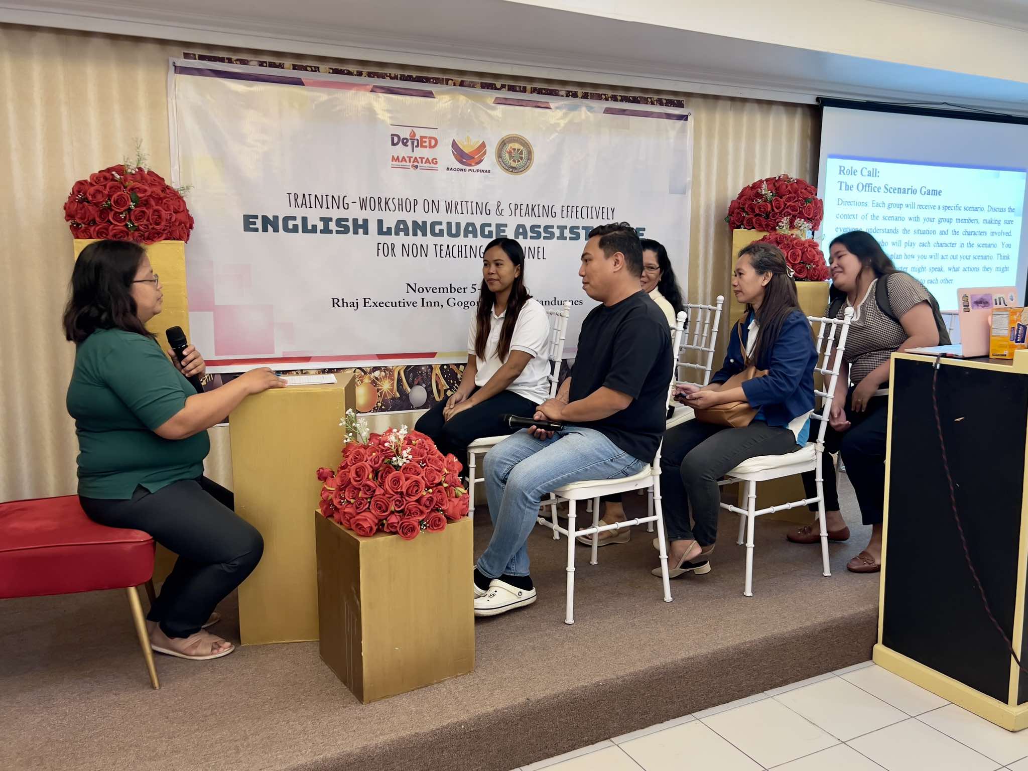 Training participants