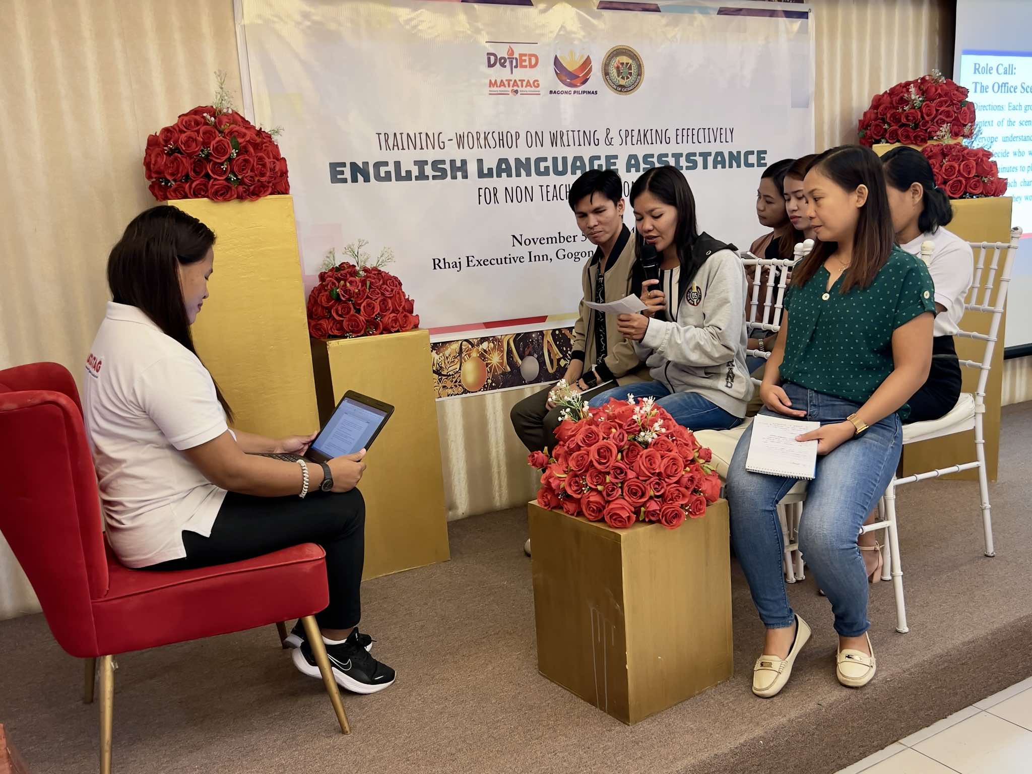 Training participants