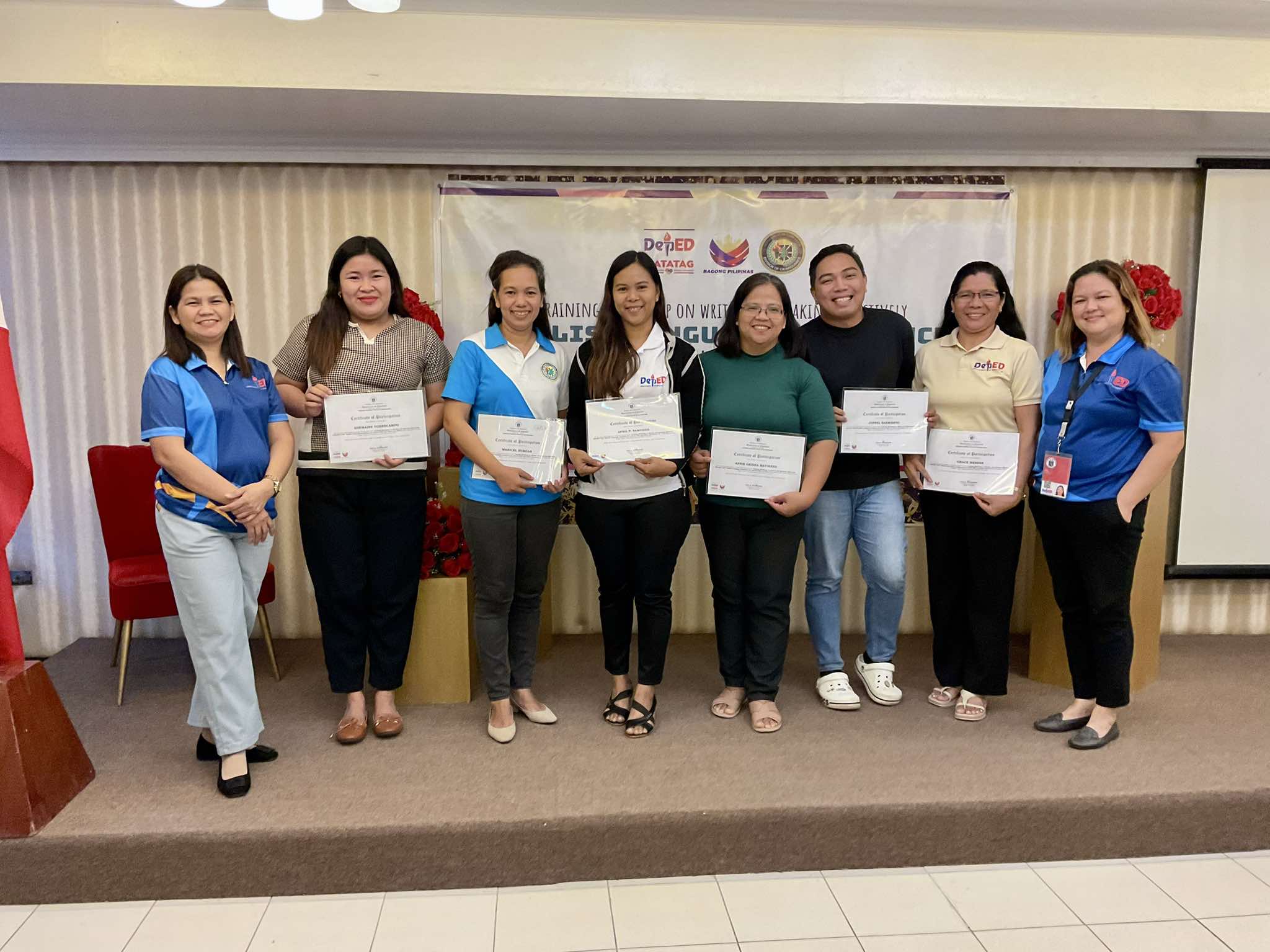 Training participants