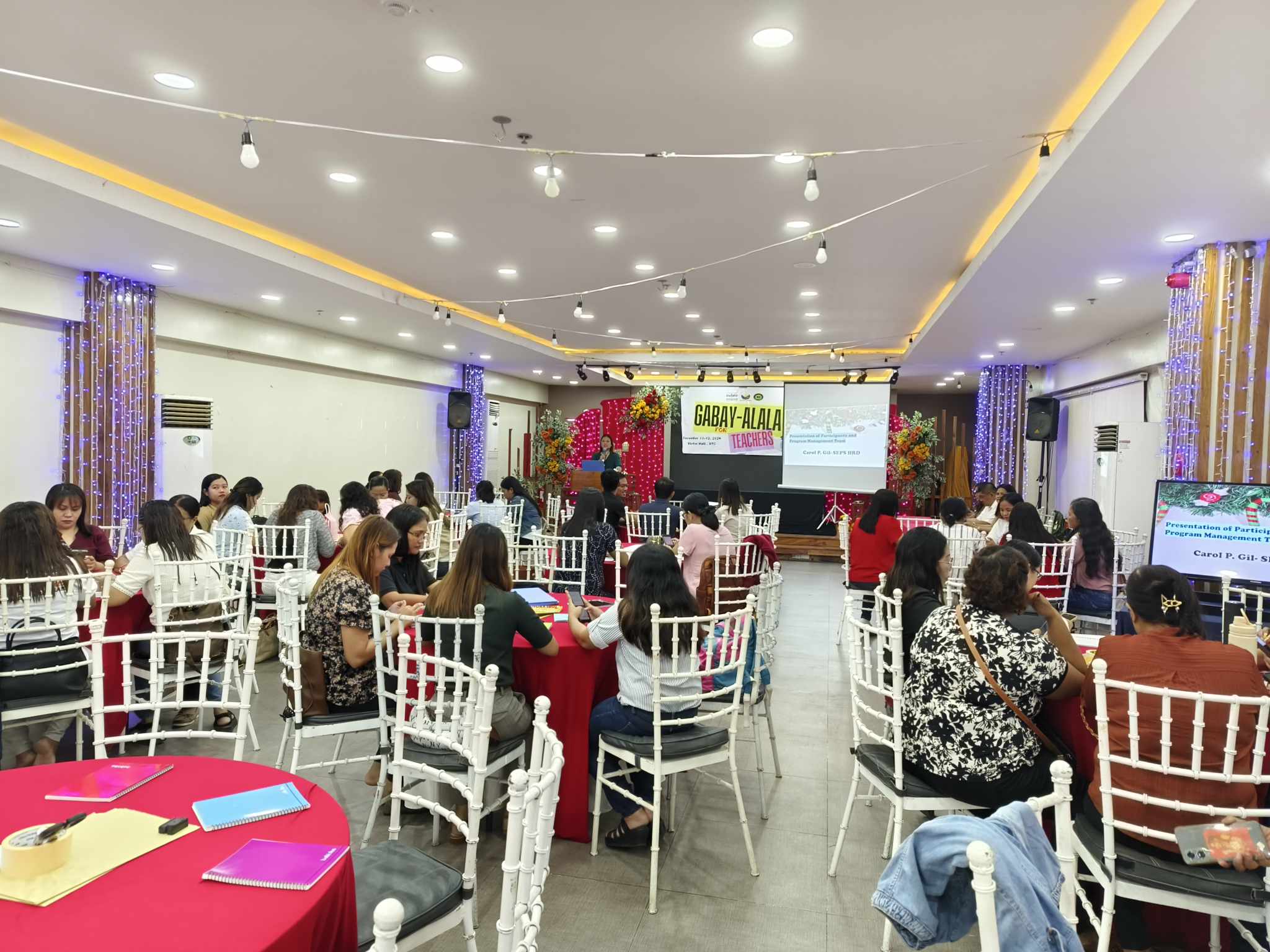 Training participants