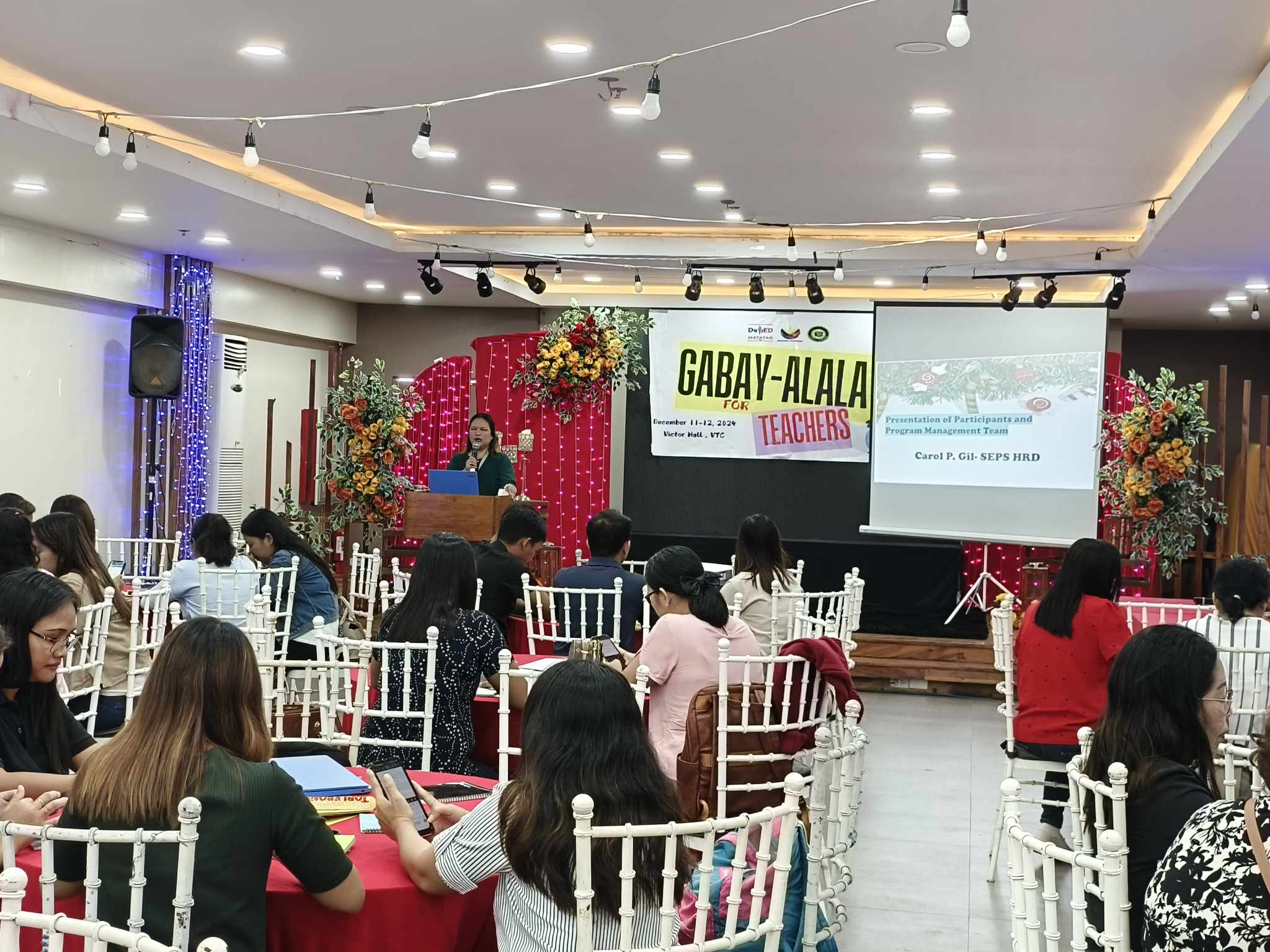 Training participants