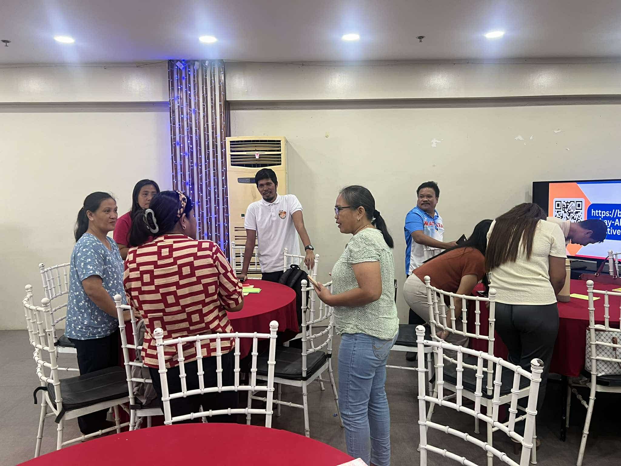 Training participants