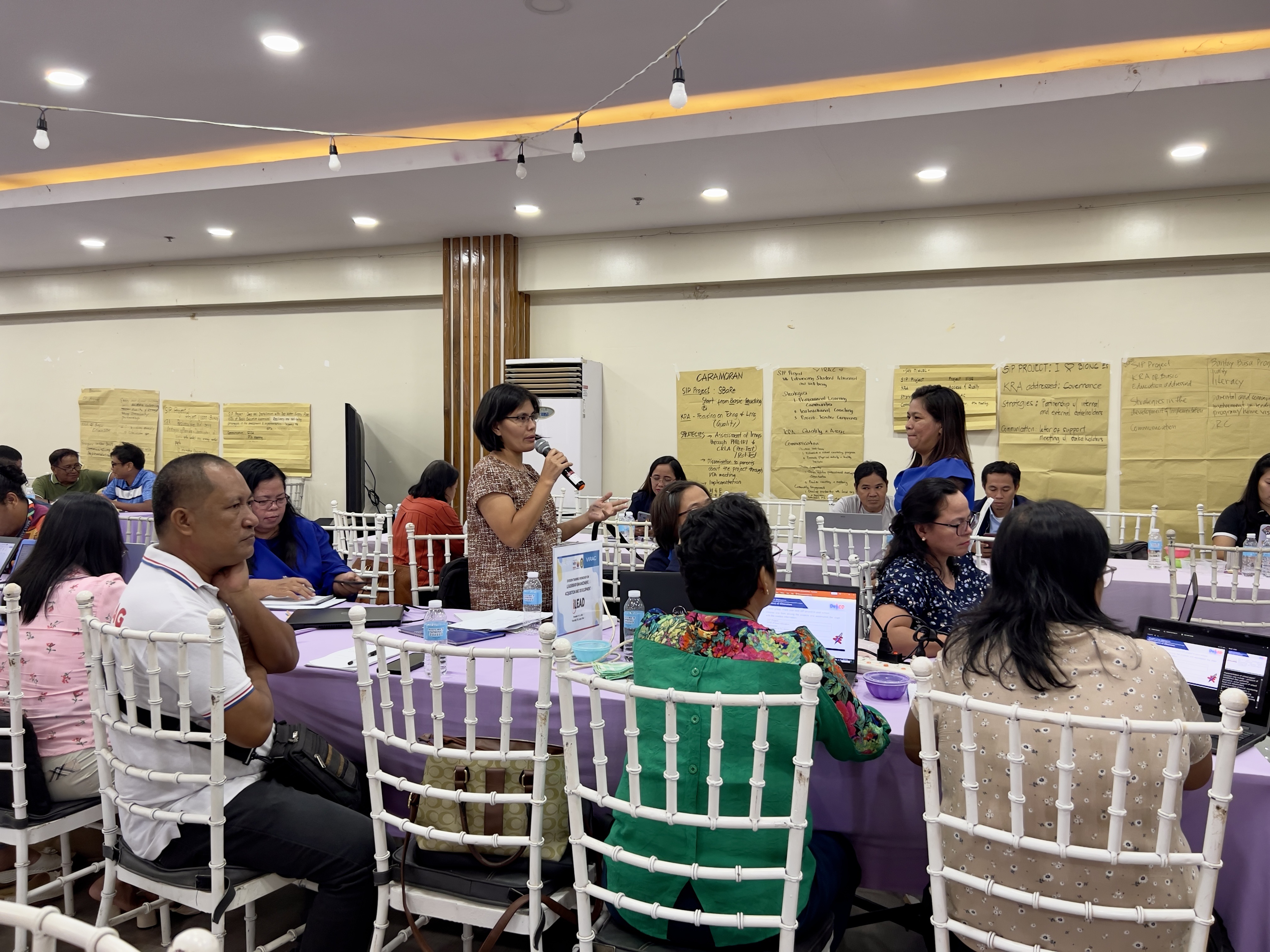 Training participants