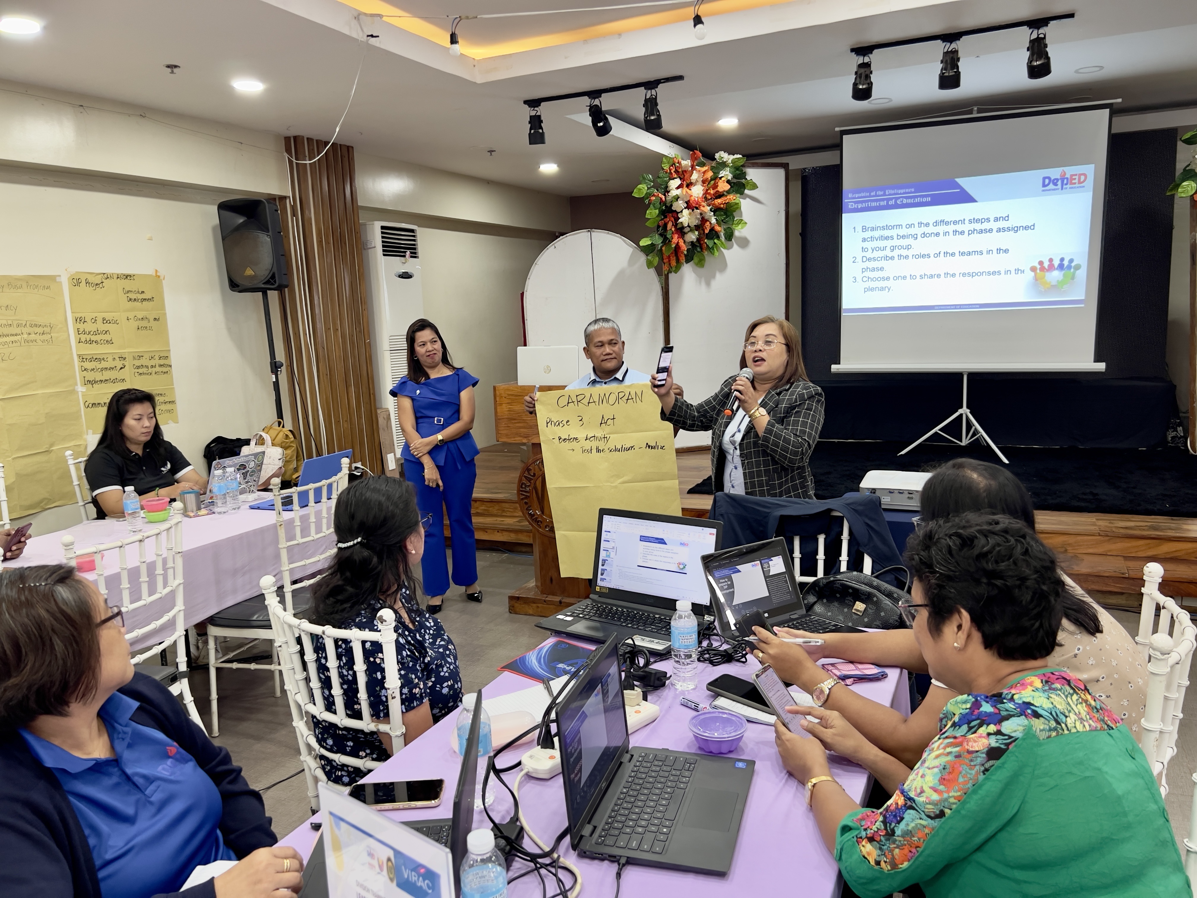 Training participants